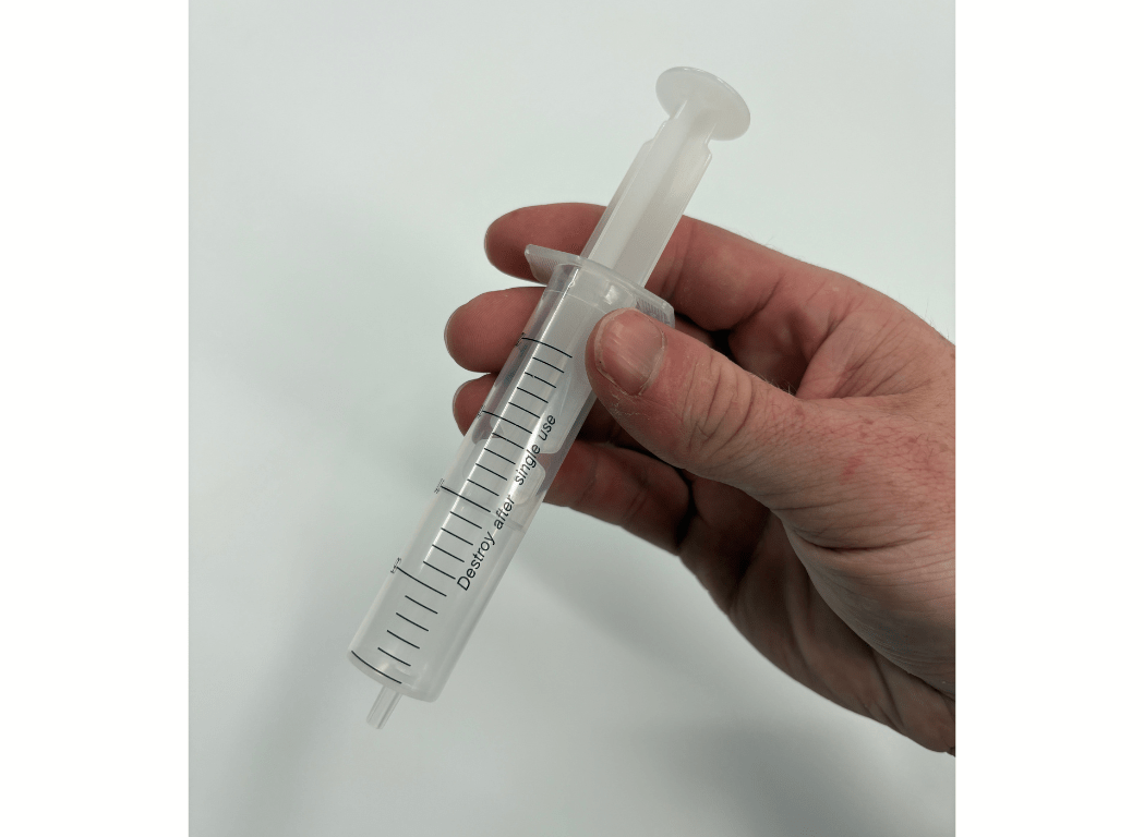 Semen Safe 20ml Syringes - 100ct AI + Sperm Consumable Canine P4