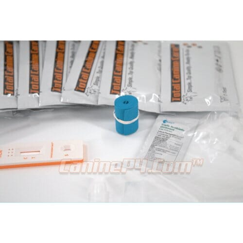 Pregnancy Test for dogs that provide you with eveything you need to test at home