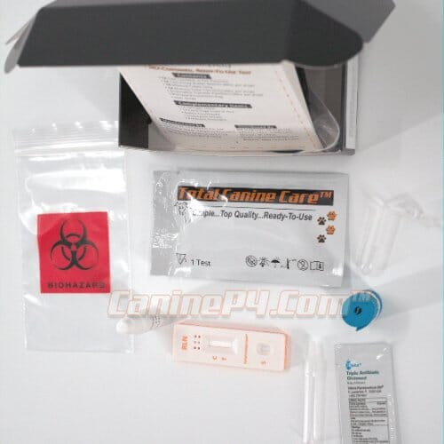 Pregnancy relaxin test for dogs that can easly be prefomed at home with instructions and video