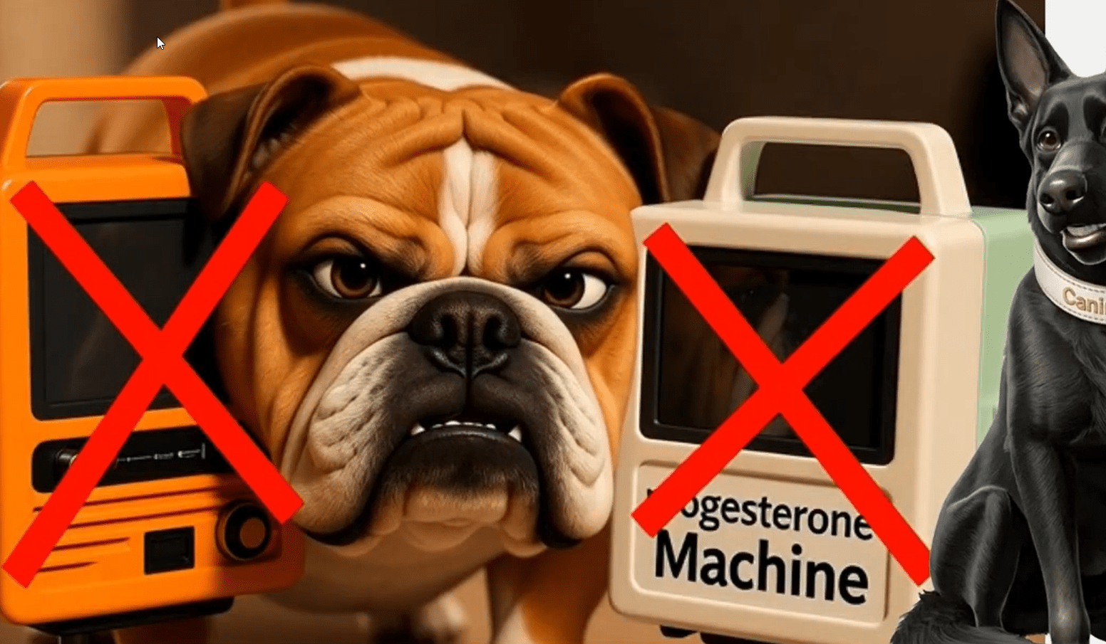 Dangers buying canine progesterone machine from Amazon or Alibaba