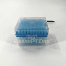 Load image into Gallery viewer, 100 - 1000 ul Pipette Tips - 1 Rack (96 tip ct) - Canine P4