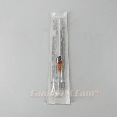 1ml Syringe with 25 Gauge Needle (10ct) - Canine P4