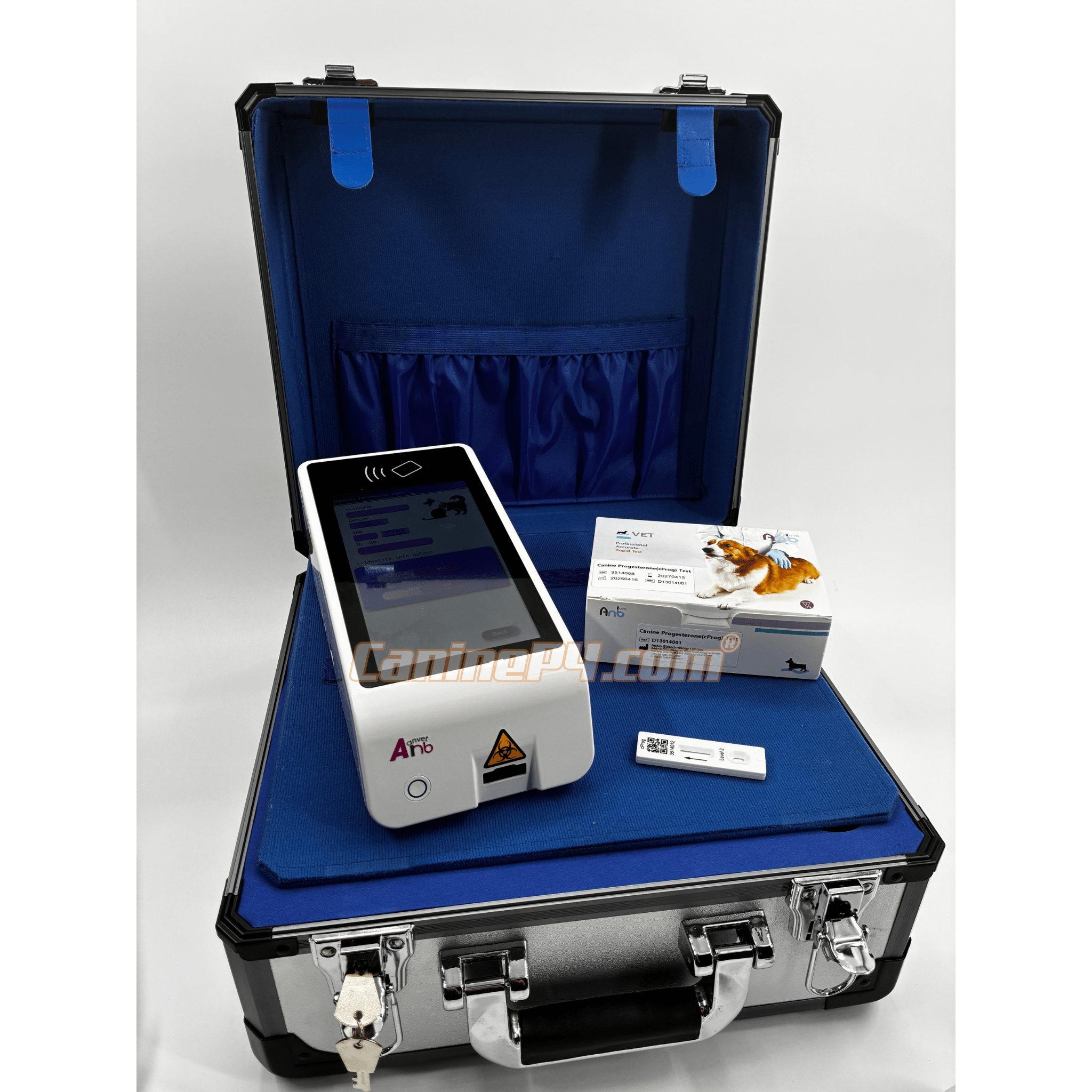 Anbio 100C Canine Progesterone Machine - High Quality Travel Case 