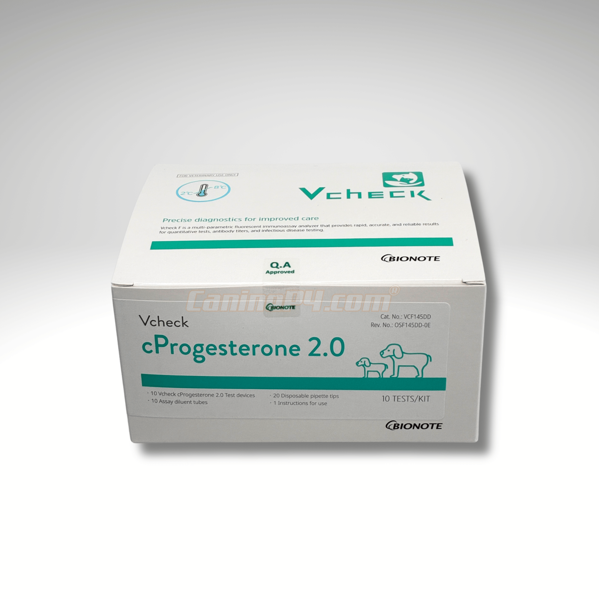 Bionote Vcheck V200 Progesterone Test Kit (10ct)