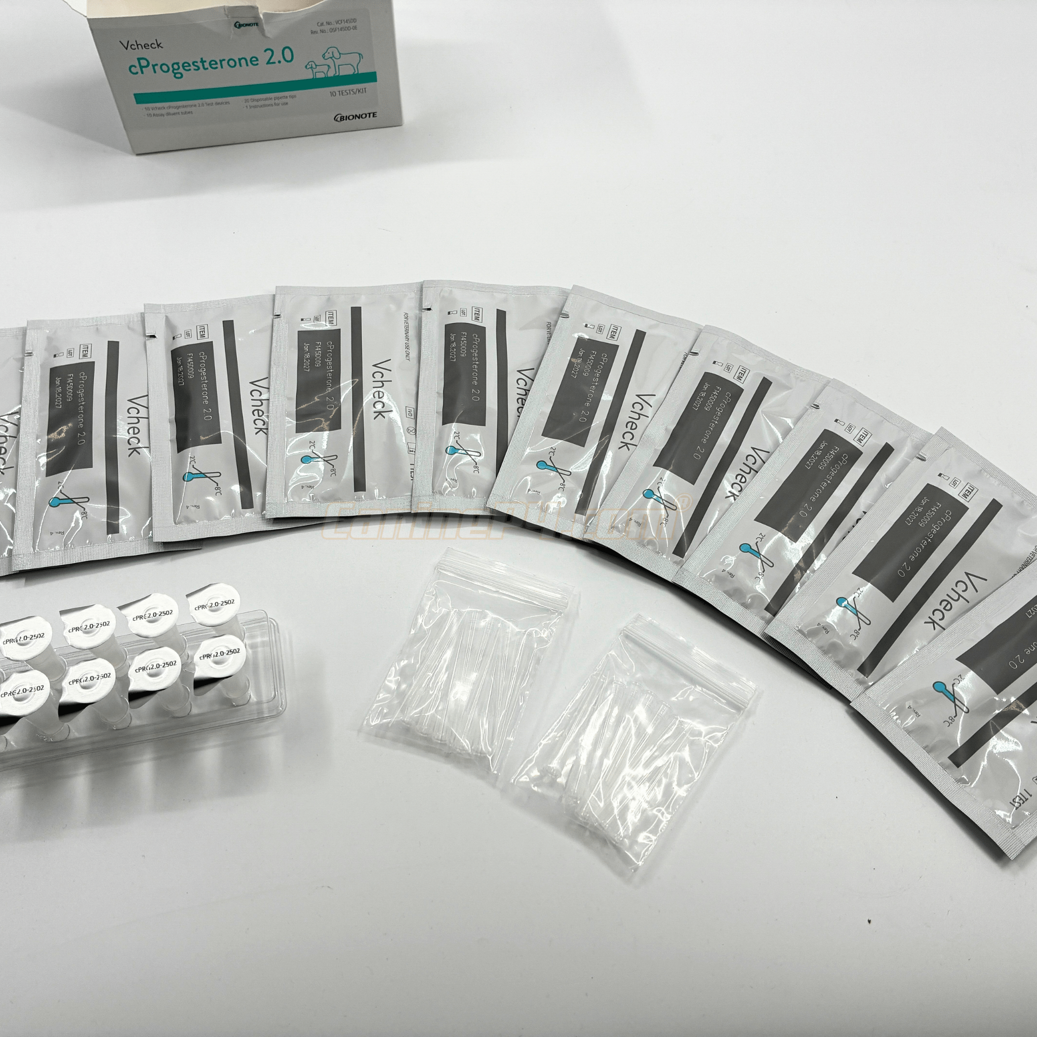 Bionote Vcheck V200 Progesterone Test Kit (10ct)