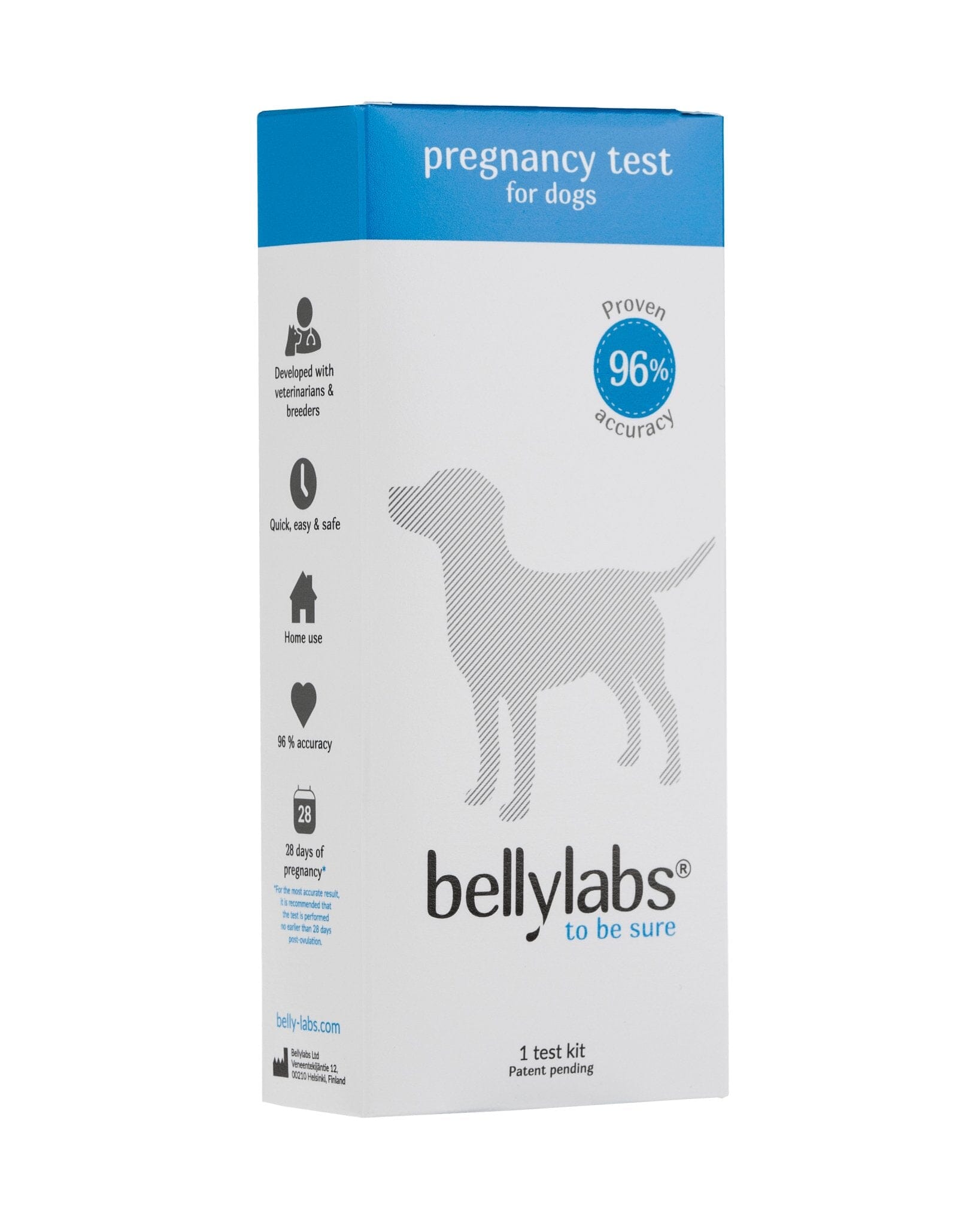 Bellylabs Pregnancy Test for Dogs - Canine P4