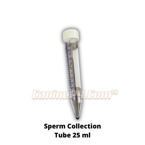 Dog Sperm Collection Tube 15 ml Centrifuge Tube (25ct) - Canine P4