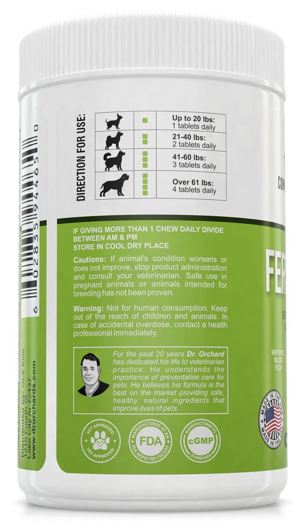 Dr. Orchards Fertility Pro (120 Ct) - Canine P4