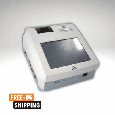 Recertified Finecare Vet canine progesterone analyzer machine with power adapter and calibration card