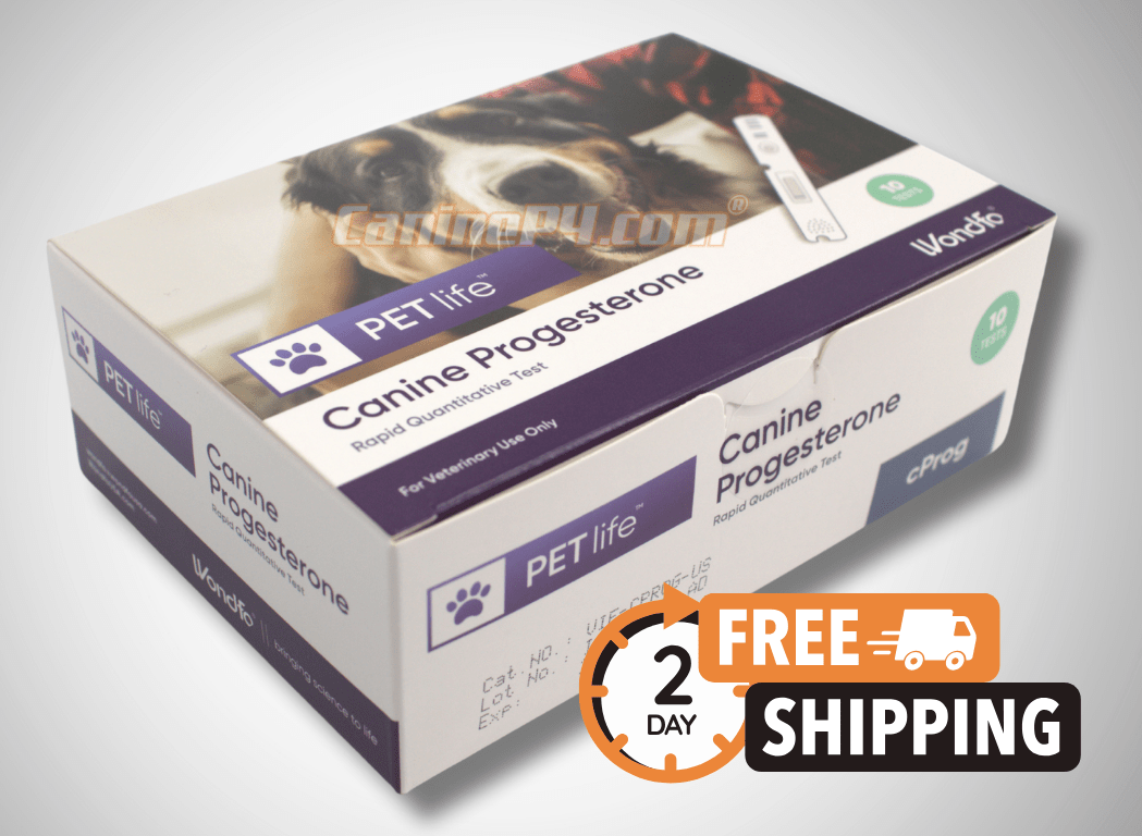 Finecare PetLife Pro-Dx progesterone test kit box