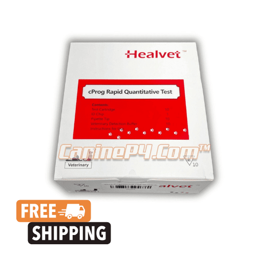 Healvet 3000 Canine Progesterone Kit (10 ct) - CanineP4.com