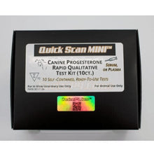 Load image into Gallery viewer, Quick Scan MINI™ Progesterone Test Kit (10ct) - Canine P4