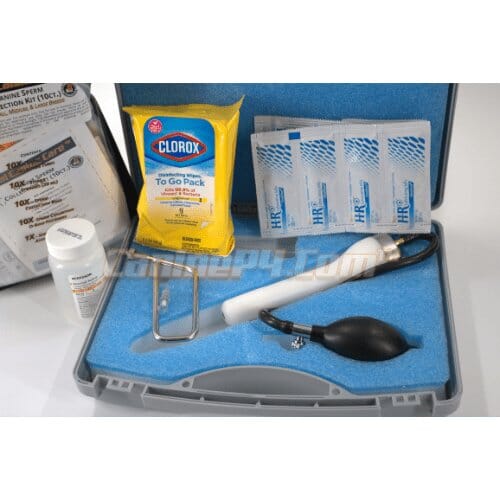 Reusable Natural Tie Artificial Insemination Kit For Dogs - Canine P4