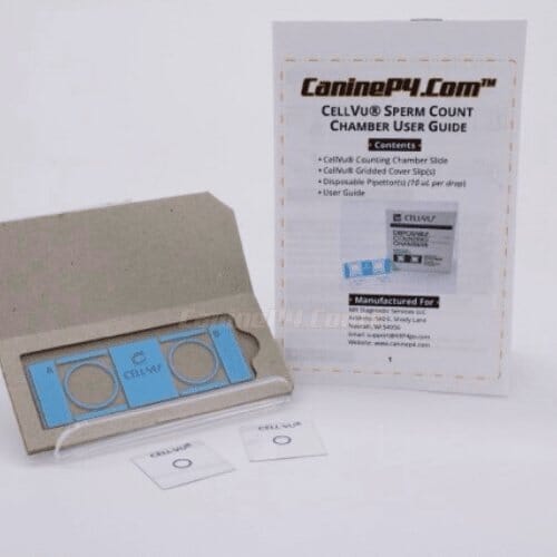 Vet Grade Canine Semen Analysis Microscope Kit 2500X - Canine P4