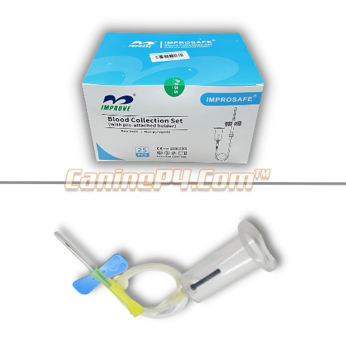 No Additive 3mL Vacutainer and Butterfly Needle Kit (10ct)